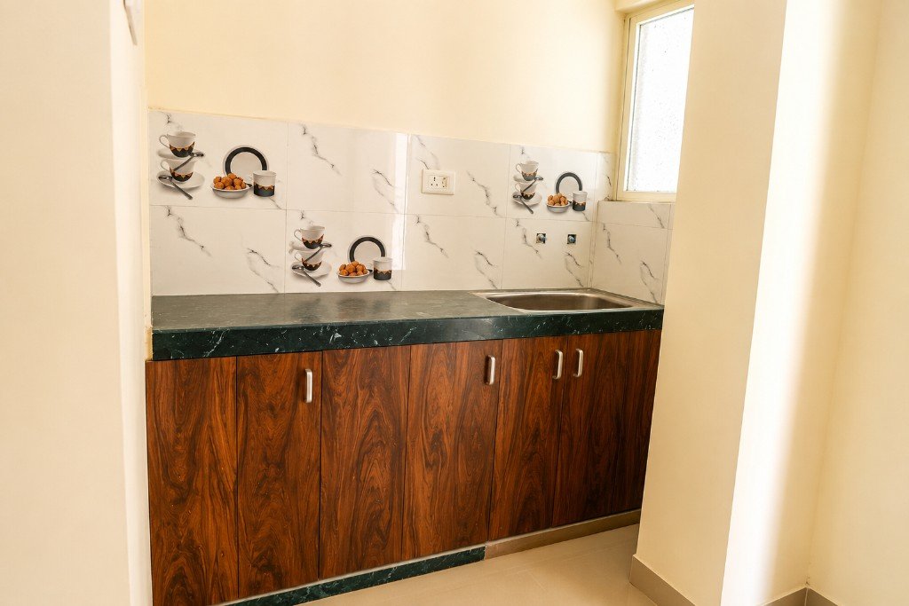 Modular kitchen finish